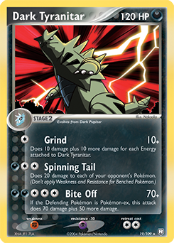 Dark Tyranitar card art