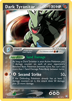 Dark Tyranitar card art
