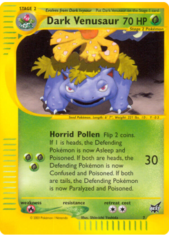 Dark Venusaur card art