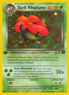 Dark Vileplume card art