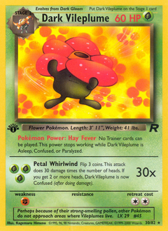 Dark Vileplume card art