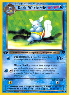 Dark Wartortle card art