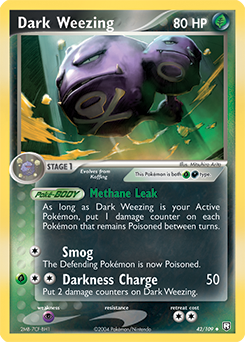 Dark Weezing card art