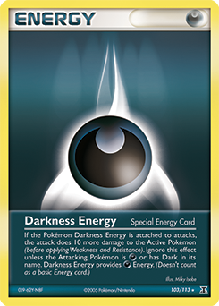 Darkness Energy card art