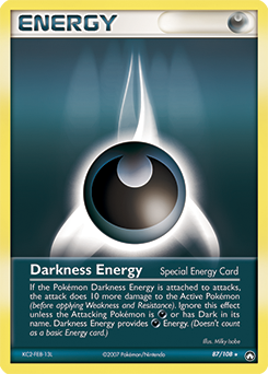 Darkness Energy card art