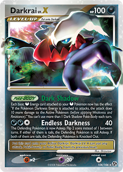 Darkrai LV.X card art