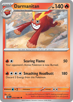 Darmanitan card art