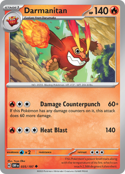 Darmanitan card art