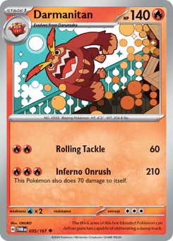 Darmanitan card art