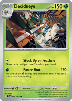 Decidueye card art