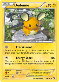 Dedenne card art