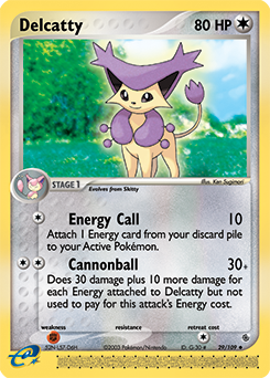 Delcatty card art