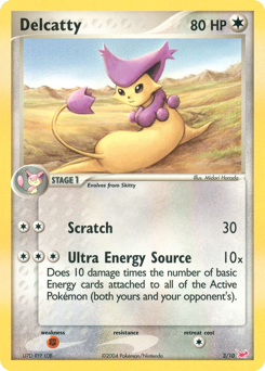 Delcatty card art