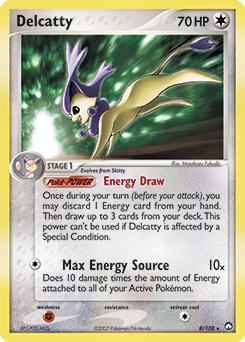Delcatty card art