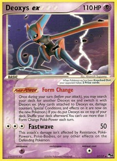 Deoxys ex card art