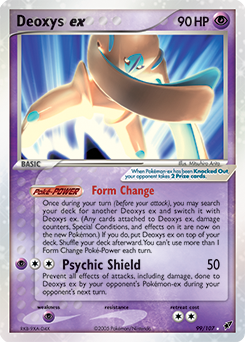 Deoxys ex card art