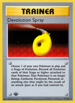 Devolution Spray card art
