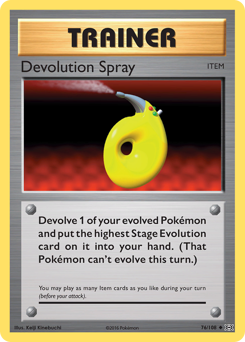 Devolution Spray card art