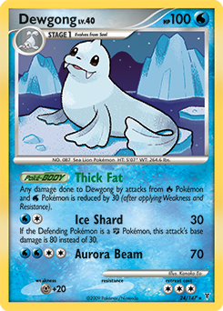 Dewgong card art