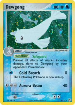 Dewgong card art