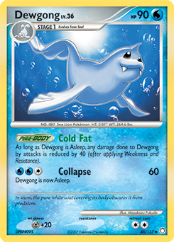 Dewgong card art