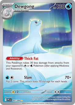 Dewgong card art