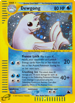 Dewgong card art