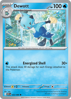 Dewott card art