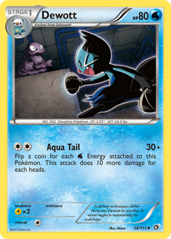 Dewott card art