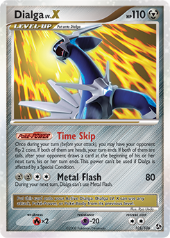 Dialga LV.X card art