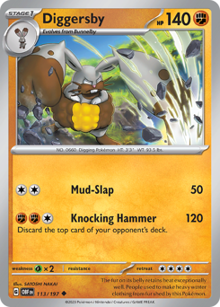 Diggersby card art