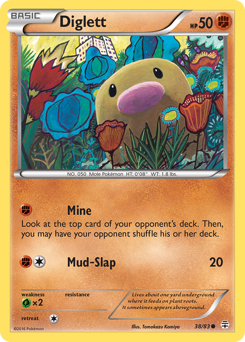 Diglett card art