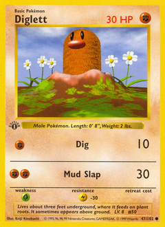 Diglett card art