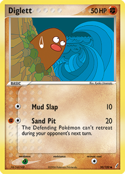 Diglett card art