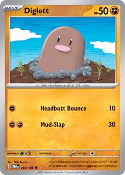 Diglett card art