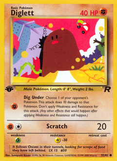Diglett card art