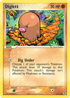 Diglett card art