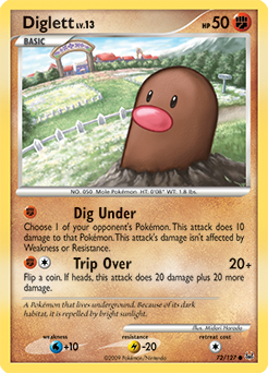 Diglett card art