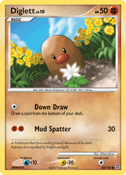 Diglett card art