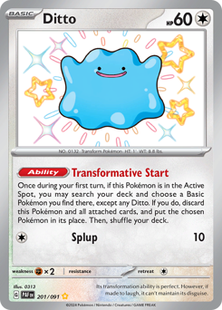 Ditto card art