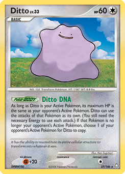 Ditto card art