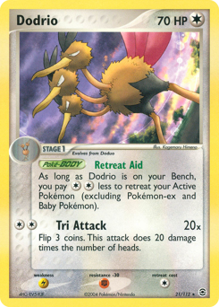 Dodrio card art