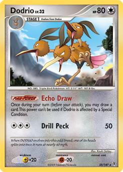 Dodrio card art