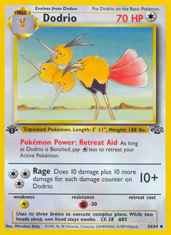 Dodrio card art