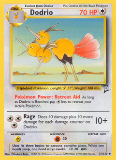 Dodrio card art
