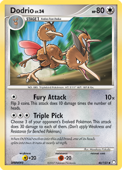 Dodrio card art