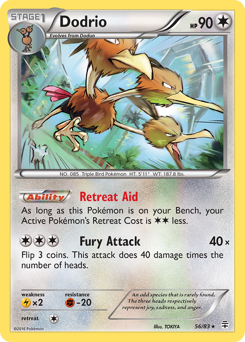 Dodrio card art