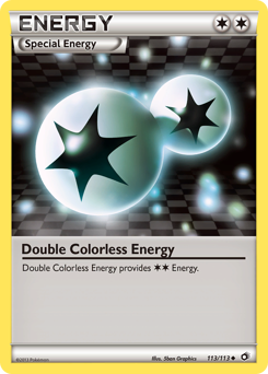 Double Colorless Energy card art