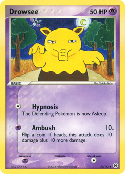 Drowzee card art