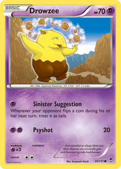 Drowzee card art